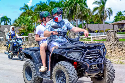 Moto (ATV) doble/sencilla
